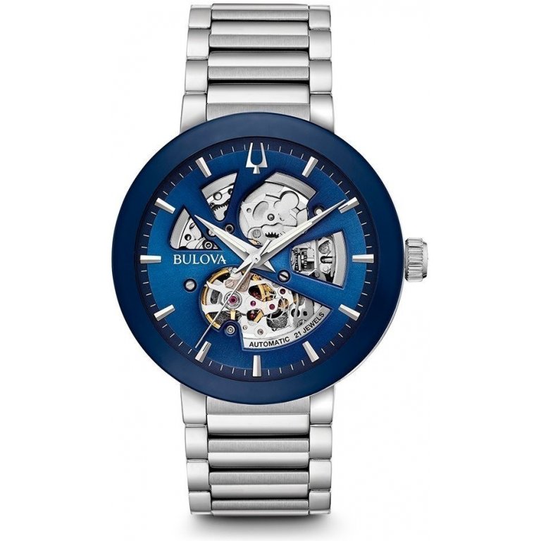 BULOVA 96A204 AUTOMATIC BLUE LABEL